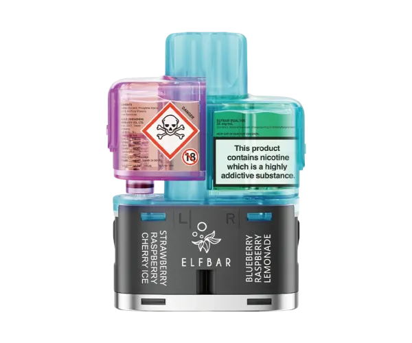 ELF BAR DUAL 10K PURPLE EDITION REFILL POD PACK ELF BAR DUAL 10K PURPLE EDITION REFILL POD PACK