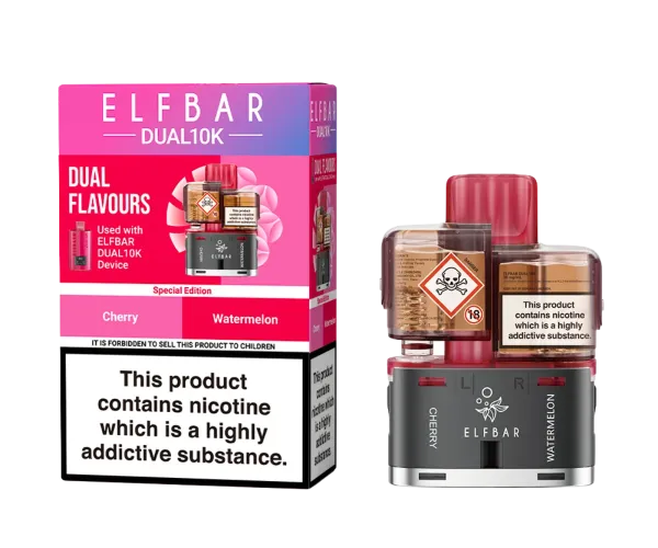ELF BAR DUAL 10K SPECIAL EDITION REFILL POD PACK ELF BAR DUAL 10K SPECIAL EDITION REFILL POD PACK