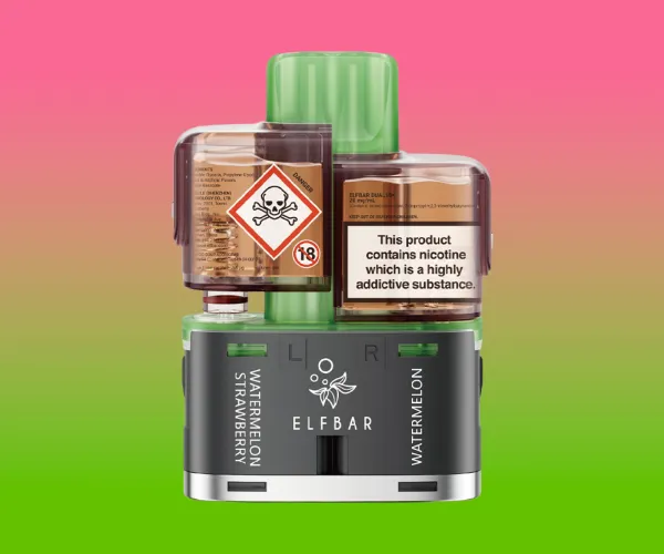 ELF BAR DUAL 10K WATERMELON EDITION REFILL POD PACK ELF BAR DUAL 10K WATERMELON EDITION REFILL POD PACK
