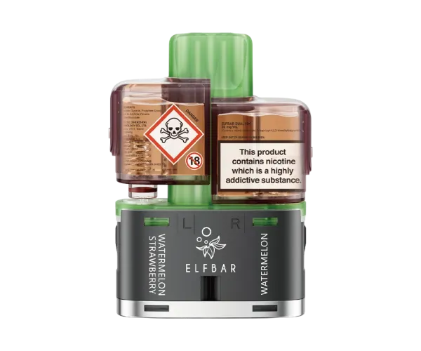 ELF BAR DUAL 10K WATERMELON EDITION REFILL POD PACK ELF BAR DUAL 10K WATERMELON EDITION REFILL POD PACK