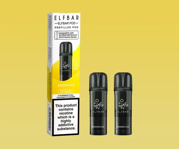 Banana Ice EB600 Banana Ice Prefilled Pods