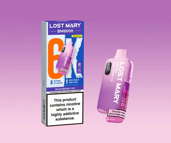 BM6000 Blackberry Ice Prefilled Pod Kit BM6000 Blackberry Ice Prefilled Pod Kit