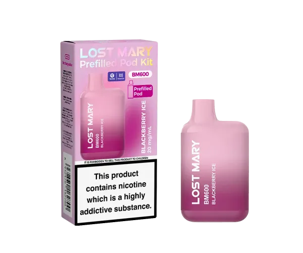 BM600 Blackberry Ice Prefilled Pod Kit BM600 Blackberry Ice Prefilled Pod Kit