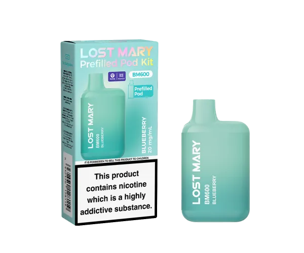 BM600 Blueberry Prefilled Pod Kit BM600 Blueberry Prefilled Pod Kit