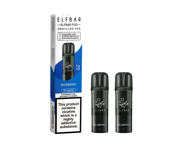 EB600 Blueberry Prefilled Pods EB600 Blueberry Prefilled Pods