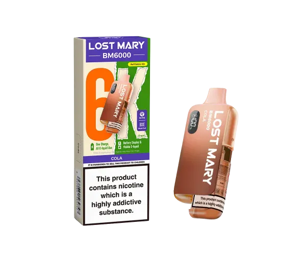 BM6000 Cola Prefilled Pod Kit BM6000 Cola Prefilled Pod Kit