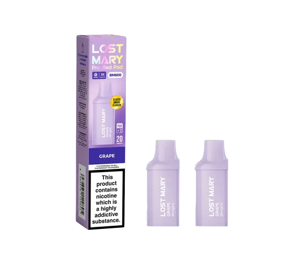 BM600 Grape Prefilled Pods BM600 Grape Prefilled Pods
