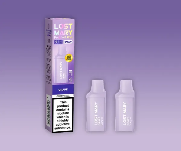 BM600 Grape Prefilled Pods BM600 Grape Prefilled Pods