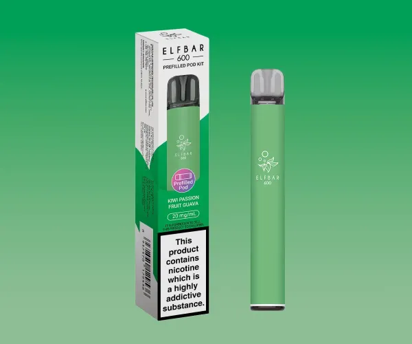 EB600 Kiwi Passion Fruit Guava Prefilled Pod Kit EB600 Kiwi Passion Fruit Guava Prefilled Pod Kit