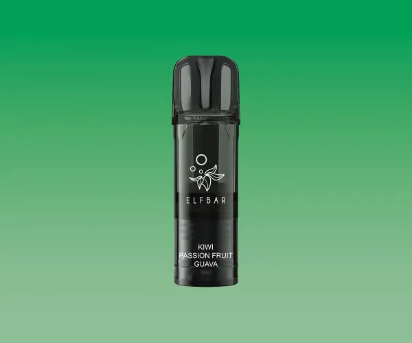 EB600 Kiwi Passion Fruit Guava Prefilled Pods EB600 Kiwi Passion Fruit Guava Prefilled Pods