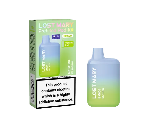 BM600 Menthol Prefilled Pod Kit BM600 Menthol Prefilled Pod Kit