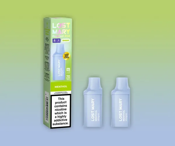BM600 Menthol Prefilled Pods BM600 Menthol Prefilled Pods