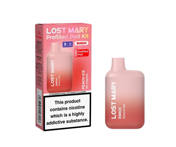 BM600 Peach Ice Prefilled Pod Kit BM600 Peach Ice Prefilled Pod Kit