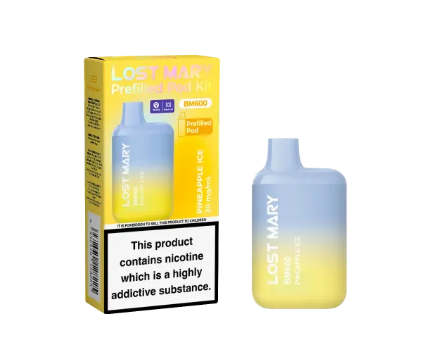 BM600 Pineapple Ice Prefilled Pod Kit BM600 Pineapple Ice Prefilled Pod Kit