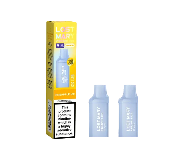 BM600 Pineapple Ice Prefilled Pods BM600 Pineapple Ice Prefilled Pods