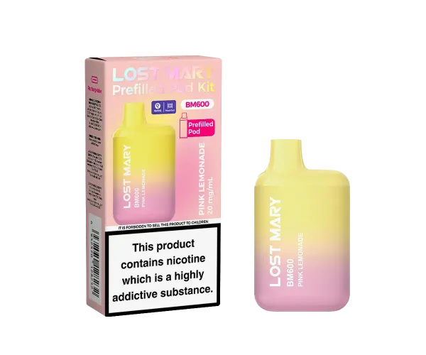 BM600 Pink Lemonade Prefilled Pod Kit BM600 Pink Lemonade Prefilled Pod Kit