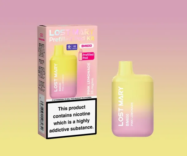 BM600 Pink Lemonade Prefilled Pod Kit BM600 Pink Lemonade Prefilled Pod Kit