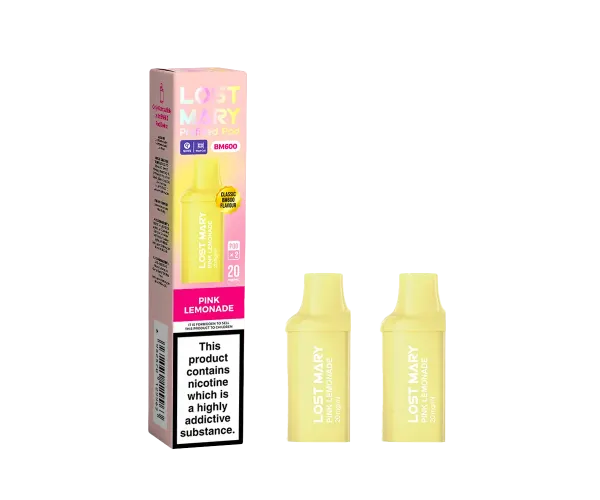 BM600 Pink Lemonade Prefilled Pods BM600 Pink Lemonade Prefilled Pods