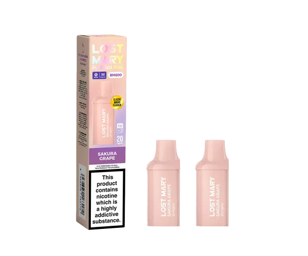 BM600 Sakura Grape Prefilled Pods BM600 Sakura Grape Prefilled Pods