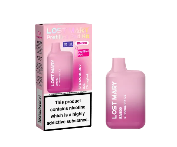 BM600 Strawberry Ice Prefilled Pod Kit BM600 Strawberry Ice Prefilled Pod Kit