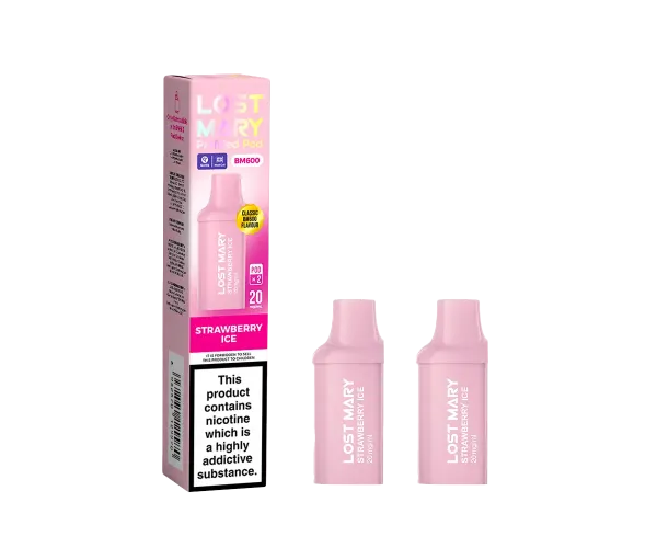 BM600 Strawberry Ice Prefilled Pods BM600 Strawberry Ice Prefilled Pods