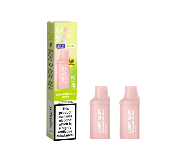 BM600 Strawberry Kiwi Prefilled Pods BM600 Strawberry Kiwi Prefilled Pods