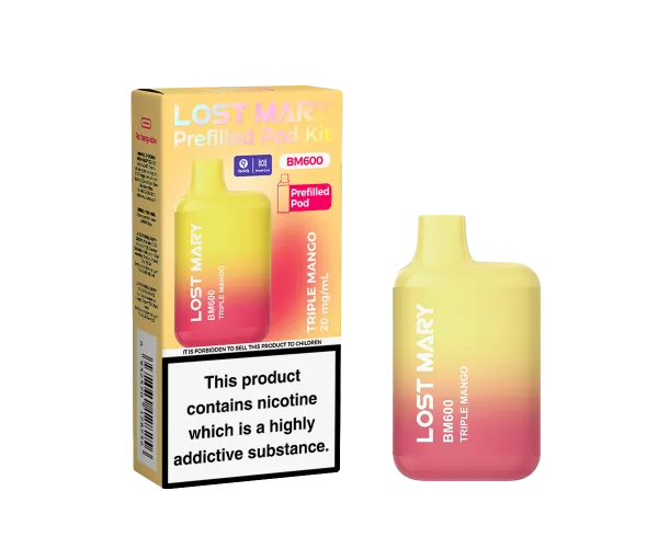 BM600 Triple Mango Prefilled Pod Kit BM600 Triple Mango Prefilled Pod Kit