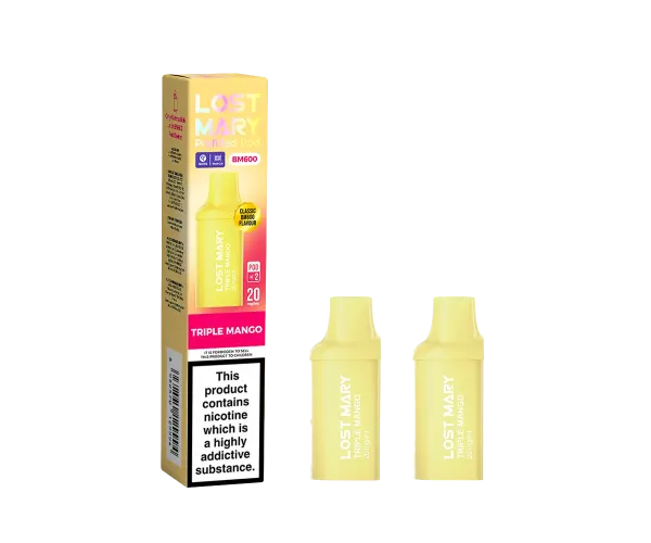 BM600 Triple Mango Prefilled Pods BM600 Triple Mango Prefilled Pods