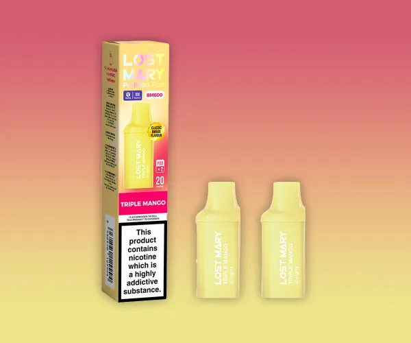 BM600 Triple Mango Prefilled Pods BM600 Triple Mango Prefilled Pods