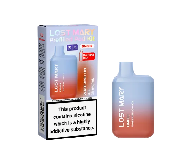 BM600 Watermelon Ice Prefilled Pod Kit BM600 Watermelon Ice Prefilled Pod Kit