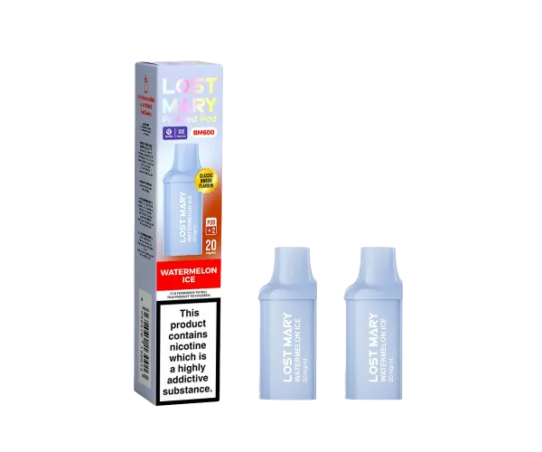BM600 Watermelon Ice Prefilled Pods BM600 Watermelon Ice Prefilled Pods