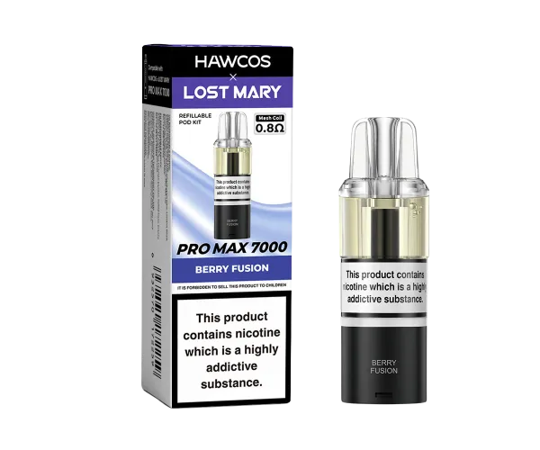 Berry Fusion Lost Mary X Hawcos PRO MAX 7000 PODs Berry Fusion Lost Mary X Hawcos PRO MAX 7000 PODs