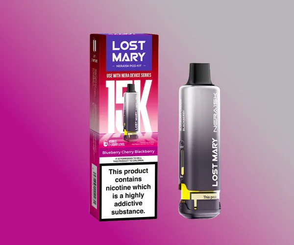 Lost Mary Nera15K Blueberry Cherry Blackberry Pod Lost Mary Nera15K Blueberry Cherry Blackberry Pod