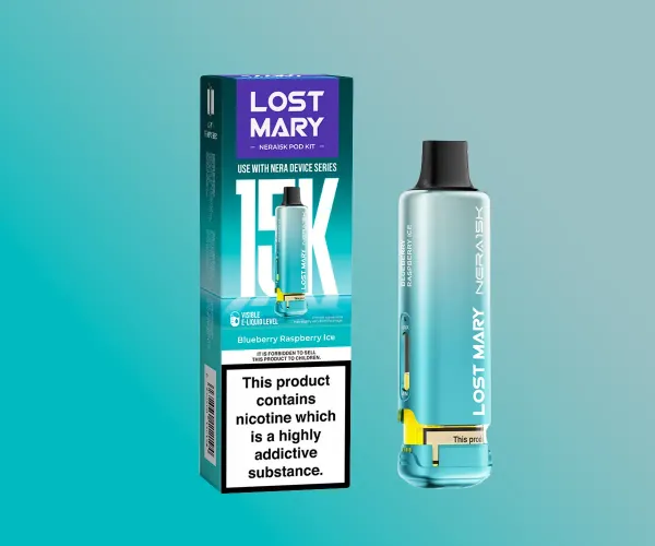 Lost Mary Nera15K Blueberry Raspberry Ice Pod Lost Mary Nera15K Blueberry Raspberry Ice Pod