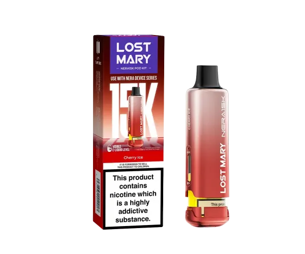 Lost Mary Nera15K Cherry Ice Pod Lost Mary Nera15K Cherry Ice Pod
