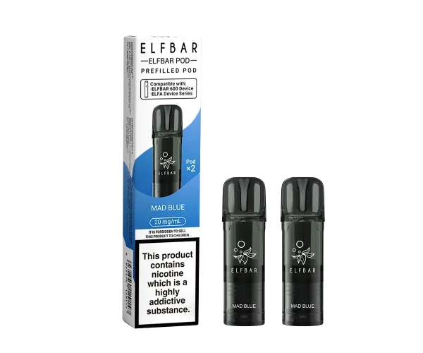 EB600 Mad Blue Prefilled Pods EB600 Mad Blue Prefilled Pods