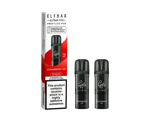 EB600 Strawberry Ice Prefilled Pods EB600 Strawberry Ice Prefilled Pods