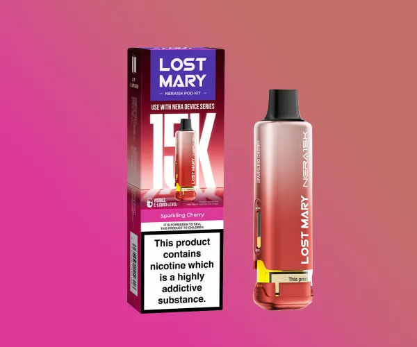 Lost Mary Nera15K Sparkling Cherry Pod Lost Mary Nera15K Sparkling Cherry Pod