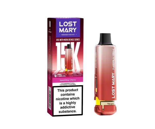 Lost Mary Nera15K Sparkling Cherry Pod Lost Mary Nera15K Sparkling Cherry Pod