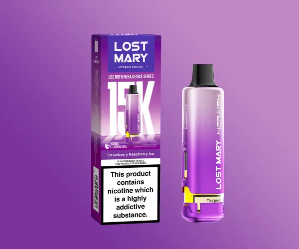 Lost Mary Nera15K Strawberry Raspberry Ice Pod Lost Mary Nera15K Strawberry Raspberry Ice Pod