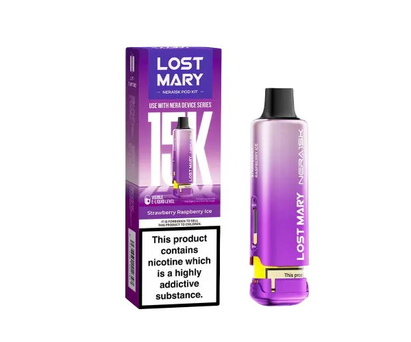 Lost Mary Nera15K Strawberry Raspberry Ice Pod Lost Mary Nera15K Strawberry Raspberry Ice Pod