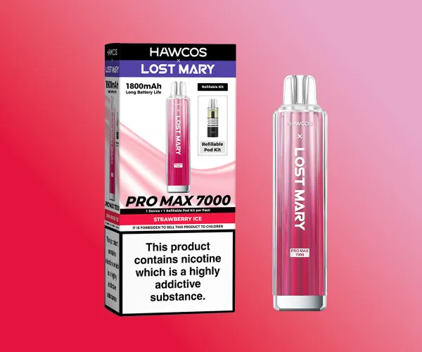 Strawberry Ice |LOST MARY X HAWCOS Strawberry Ice |LOST MARY X HAWCOS