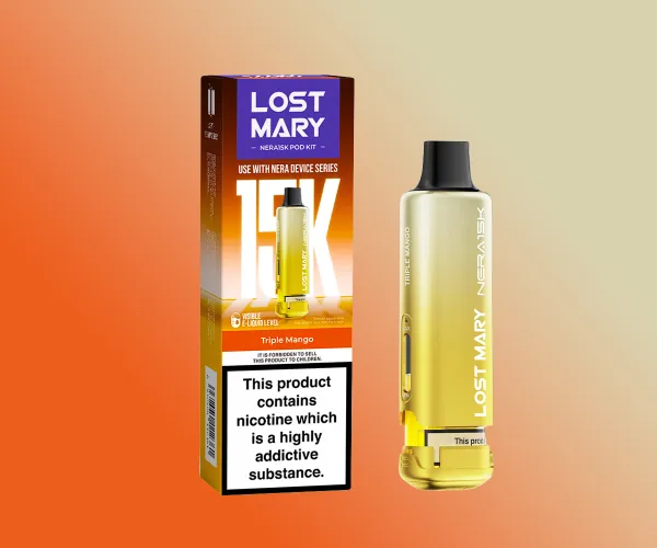 Lost Mary Nera15K Triple Mango Pod Lost Mary Nera15K Triple Mango Pod