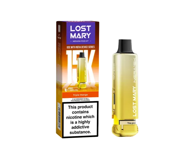 Lost Mary Nera15K Triple Mango Pod Lost Mary Nera15K Triple Mango Pod