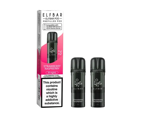 EB600 Strawberry Raspberry Prefilled Pods EB600 Strawberry Raspberry Prefilled Pods