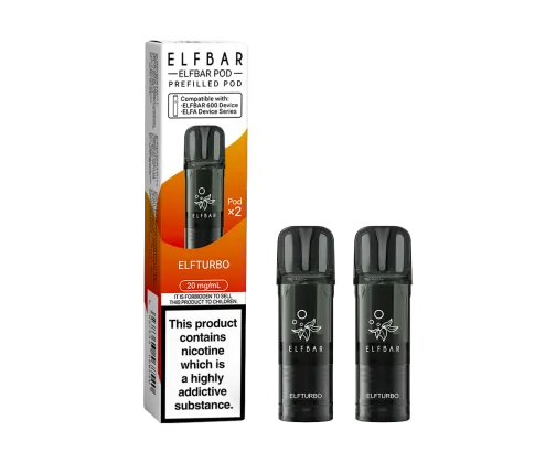 EB600 Elfturbo Ice Prefilled Pods EB600 Elfturbo Ice Prefilled Pods