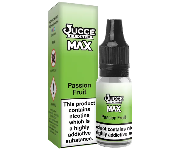 MAX Passion Fruit 10ml Vape Juice MAX Passion Fruit 10ml Vape Juice