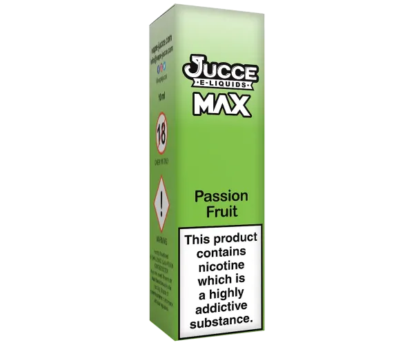 MAX Passion Fruit 10ml Vape Juice MAX Passion Fruit 10ml Vape Juice