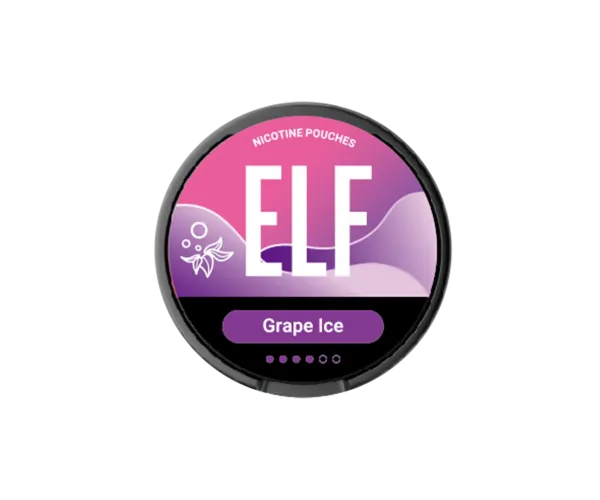 Elf Bar Nicotine Pouch Grape Ice nomg Elf Bar Nicotine Pouch Grape Ice