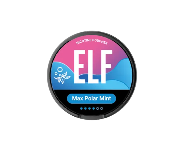 Elf Bar Nicotine Pouch MAX Polar Mint nomg Elf Bar Nicotine Pouch MAX Polar Mint